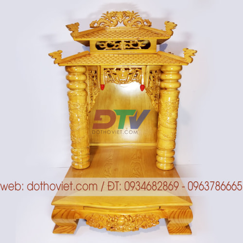 Ban Thần Tài mái chùa mẫu MC6104