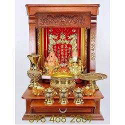 Ban Thần Tài đương đại gỗ hương MB4103
