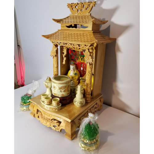 Ban Thần Tài mái chùa kt MC4102